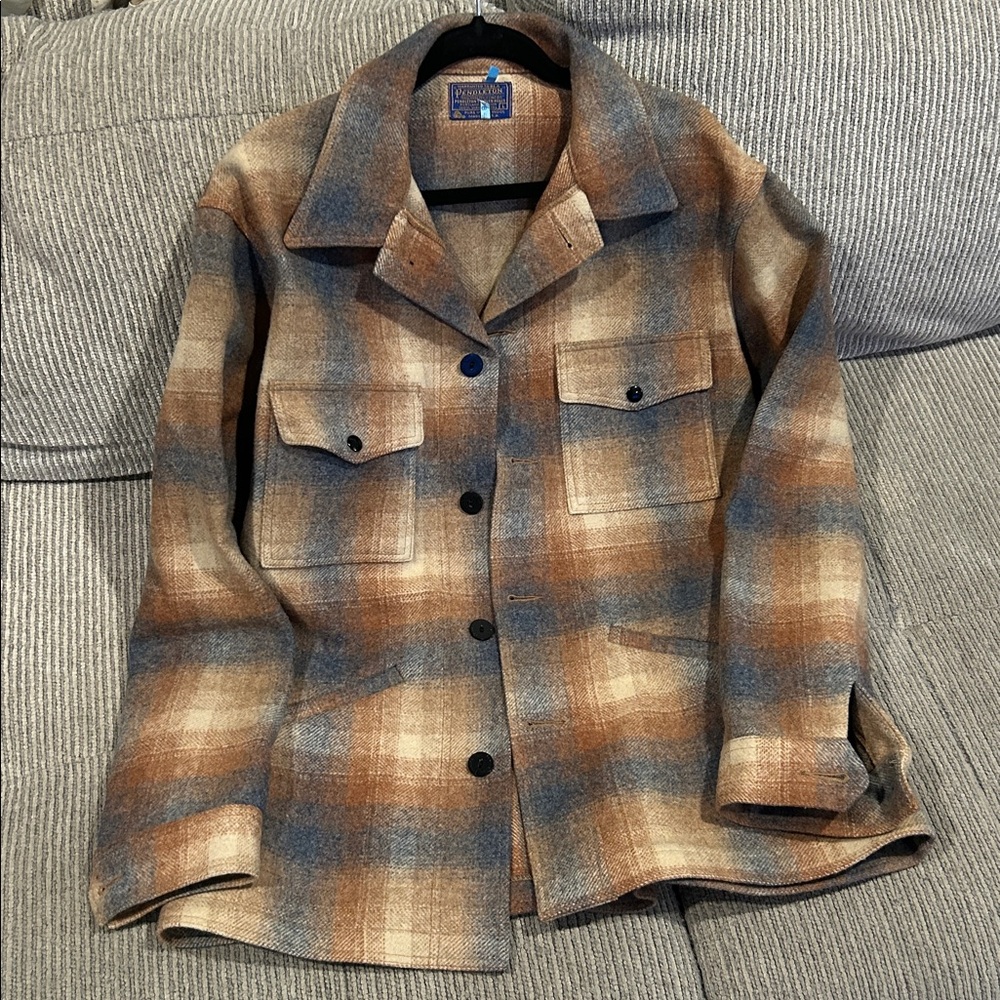 Pendleton Multicolor Plaid Wool Jacket